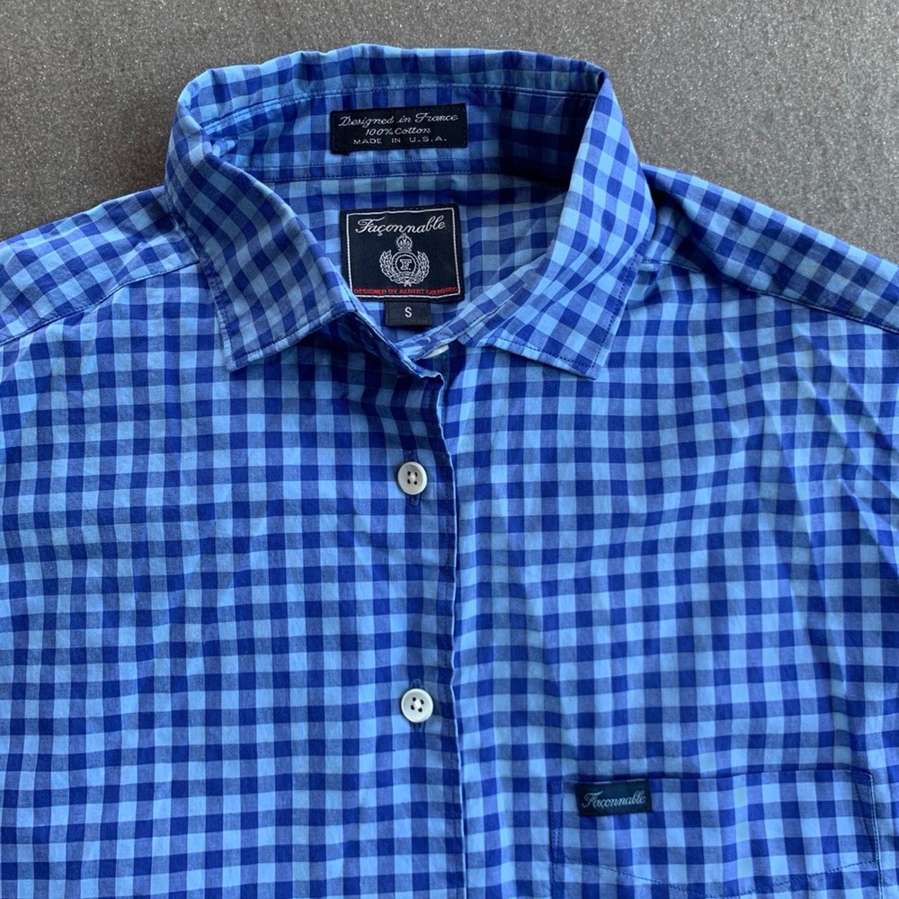 Faconnable Plaid Shirt